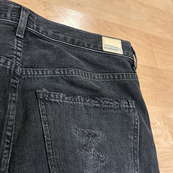 Citizens of Humanity Black Flare Jeans - Picture 11 of 14